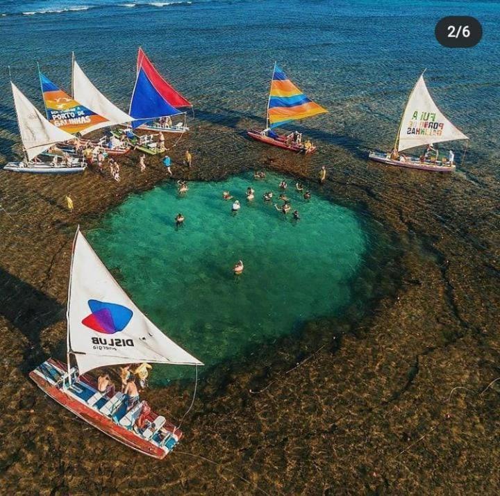 Lindo Apartamento Porto De Galinhas - Ipojuca - Com Churrasqueira E Piscina Exterior foto